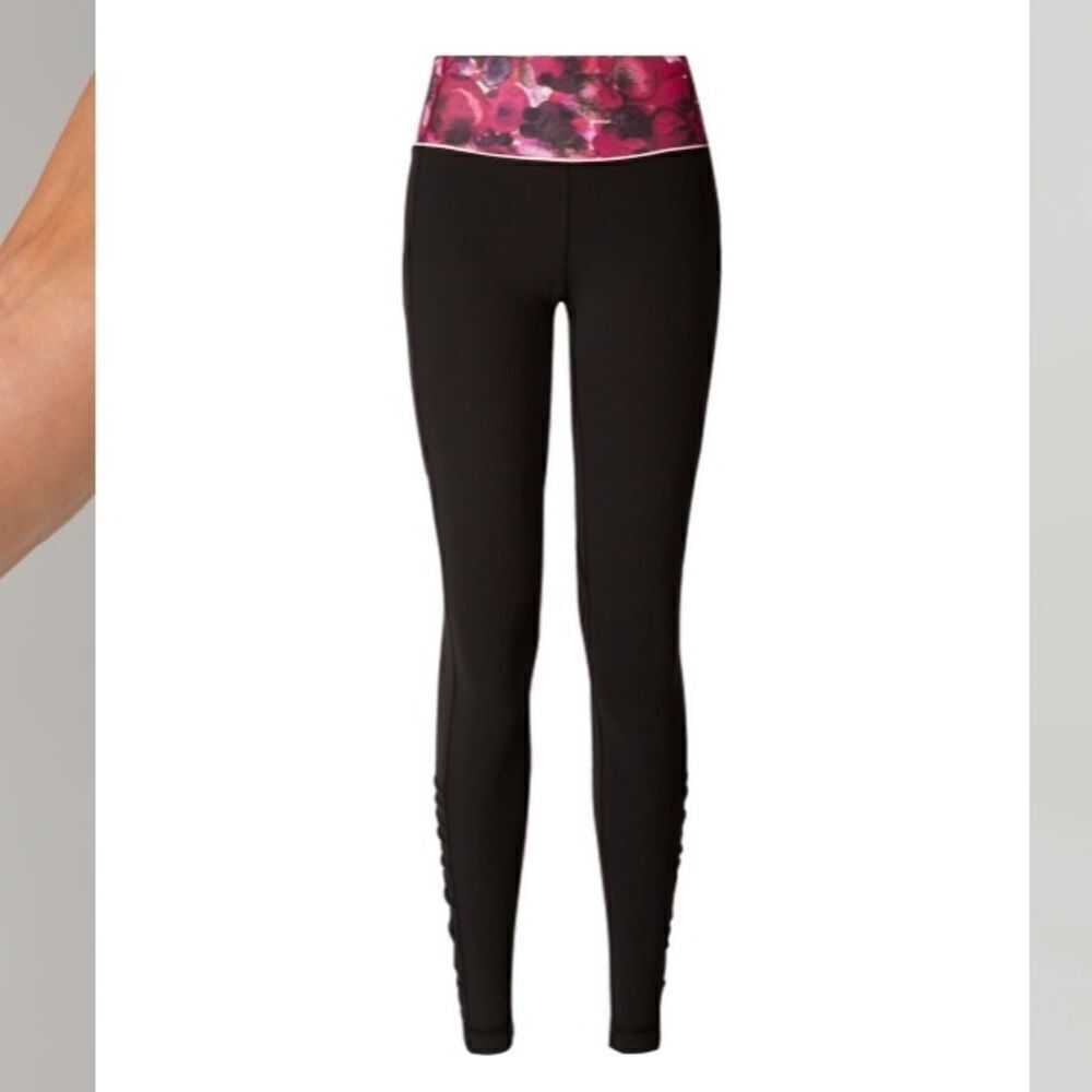 Black Lululemon Speed Tights 28”